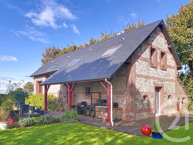 maison à vendre - 6 pièces - 126.0 m2 - ST LEONARD - 76 - HAUTE-NORMANDIE - Century 21 Accore